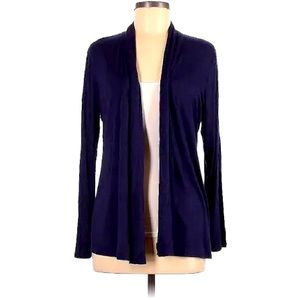 JKLA Navy Long Sleeve Cardigan